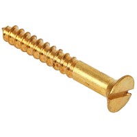 Clampaq Brass Woodscrews