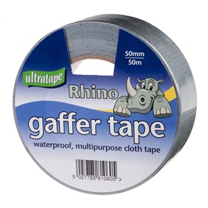 GAFFER TAPE (CLOTH) SILVER 50mm x 50m