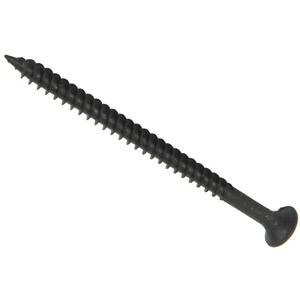 DRYWALL SCREW FINE THREAD BLACK (BULK) 4.2mmx100mm