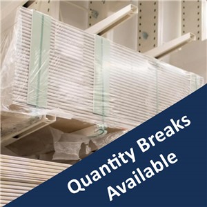 POLYTHENE PLASTERBOARD HOODS (100no ROLL) 3750x1525mm 25mu